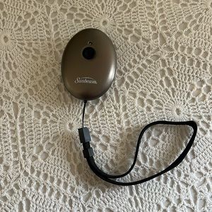 Sunbeam Brown Oval Pet Training Clicker with Black Strap